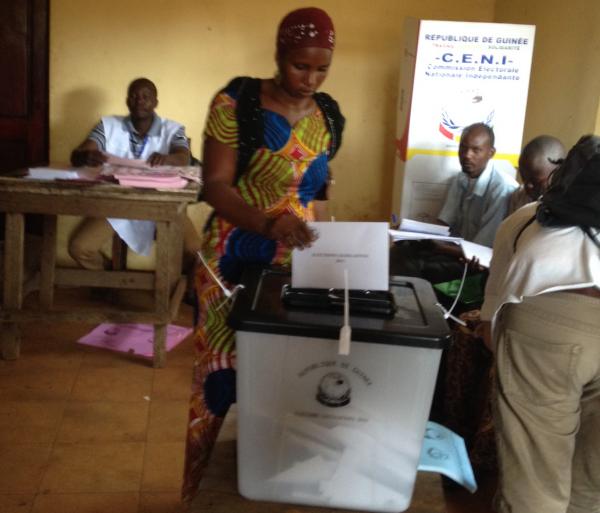 Legislatives en Guinee