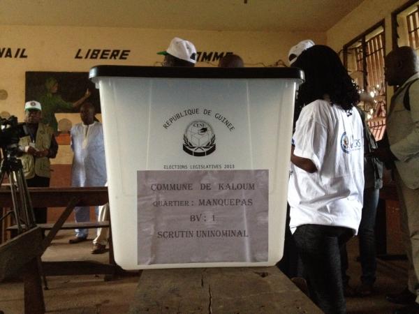 Legislatives en Guinee